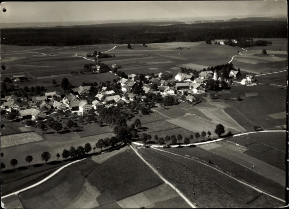 Photo Schwabsoien in Upper Bavaria, aerial photograph