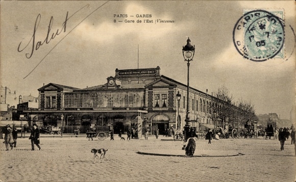 Postcard Paris, Ostbahnhof