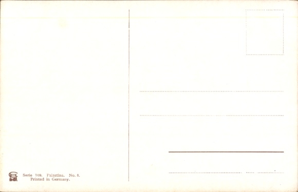 Artist Postcard Perlberg, F., Tiberias Israel, Panorama, Sea of Galilee