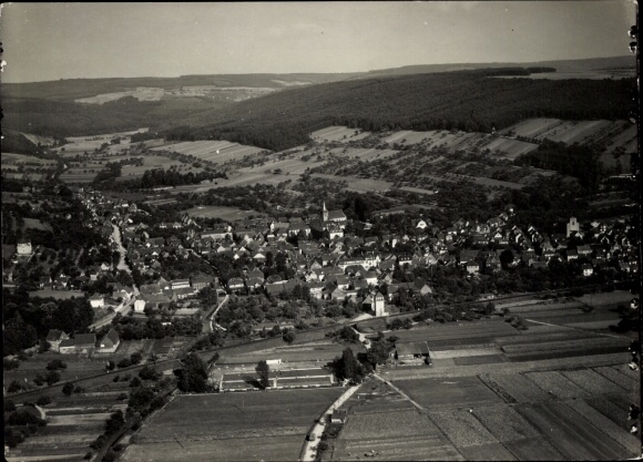 Foto Bad König im Odenwald, Fliegeraufnahme