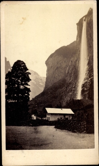CdV Lauterbrunnen Canton of Bern, Staubbach waterfall