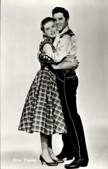 Piosenkarz i aktor Elvis Presley, portret