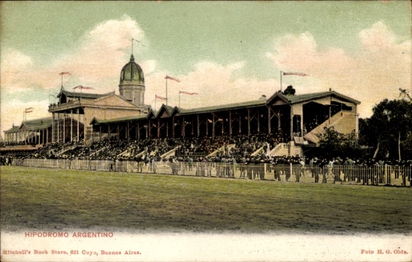 Ak Buenos Aires Argentinien, Hipodromo Argentino
