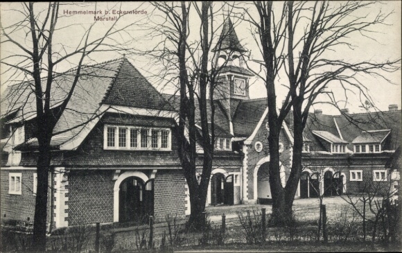 Ak Gut Hemmelmark Barkelsby Schwansen in Schleswig, Marstall