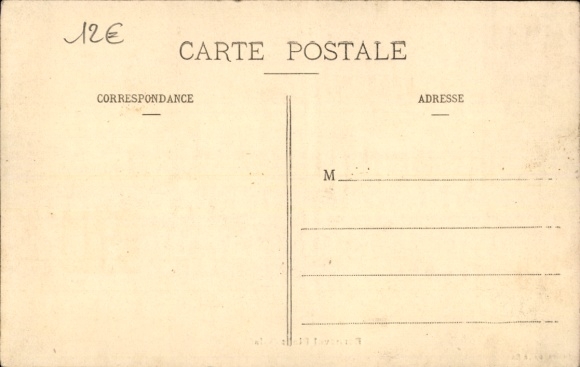 Postcard Berneval sur Mer Seine Maritime, partial view, path