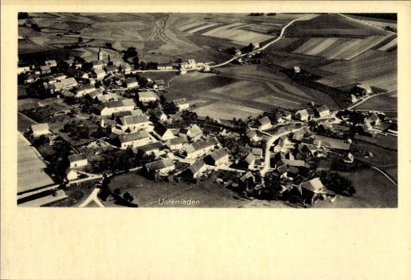 KP Unterrieden Witzenhausen w Hesji, panorama, zdjęcie lotnicze