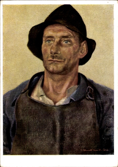 Artist PC Schmidt Van der Velde, Else, blast furnace smelter, creative Germans