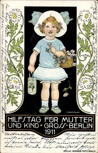 Artysta KP Graffmann, Dzień Pomocy Matce i Dziecku Wielki Berlin 1911