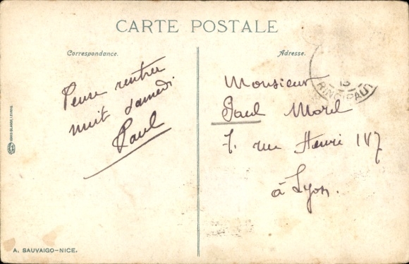 Postcard Monte Carlo Monaco, general view, casino, roulette room, gardens, terraces