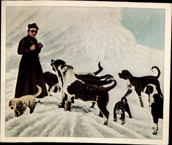 Collecting picture The post-war period No. 180 Dec. 1931, The monks of St. Bernhard move to Tibet