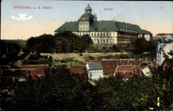 Ak Weißenfels an der Saale, Schloss