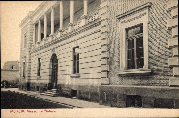 AK City of Murcia Spain, Museum of Paintings