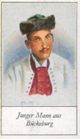 Collective image The peoples of Europe, a contribution to racial science, 131 young man from Bückeburg