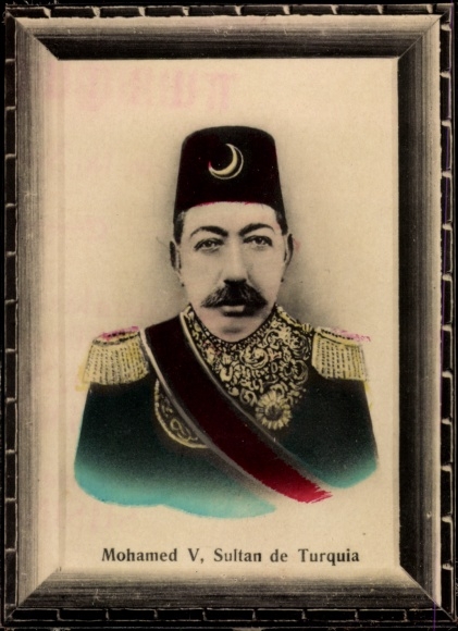 Photo Türkiye, Sultan Mohamed V, portrait