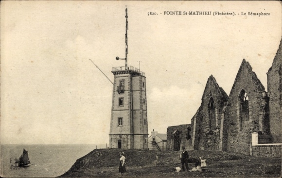 KP Plougonvelin Finistère, Pointe de Saint Mathieu, Le Sémaphore