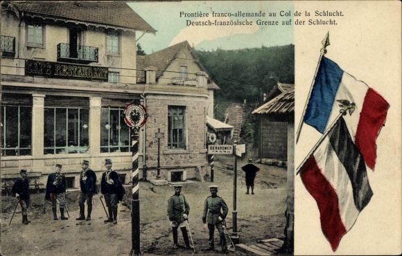 PC Col de la Schlucht Vosges, German-French border
