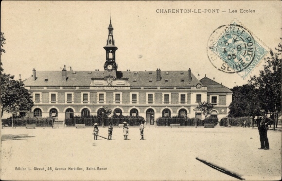 Ak Charenton le Pont Val de Marne, Schulen