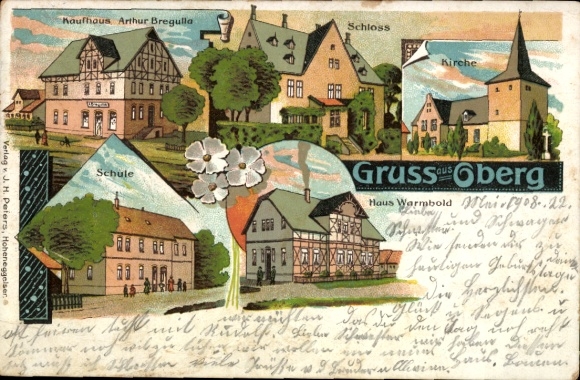 lito Oberg Lahstedt Ilsede in Lower Saxony, Arthur Bregulla Department Store, Castle, Warmbold House