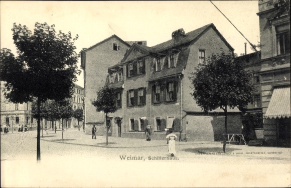 PC Weimar in Thuringia, nice detailed view