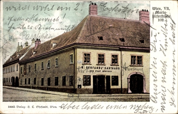 KP Vienna VII., Mariahilferstraße 102, pensjonat