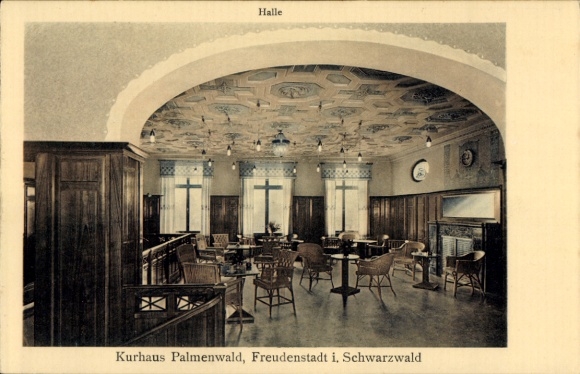 KP Freudenstadt w Schwarzwaldzie, Kurhaus Palmenwald, Halle