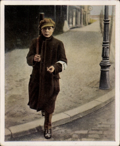 Sammelbild Die Nachkriegszeit Nr. 28, April 1920 Die Rote Armee, Wachtposten