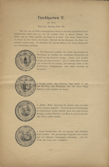 Liebig pictures newspaper advertising Dreser issue 8, volume 12, 1907