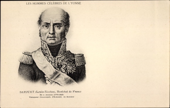 Artist PC Maréchal de France Louis Nicolas Davoust, Vainqueur d'Auerstaedt