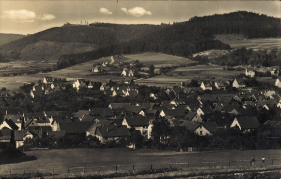 KP Pchła Seligenthal w Turyngii, panorama, głowica pomiarowa