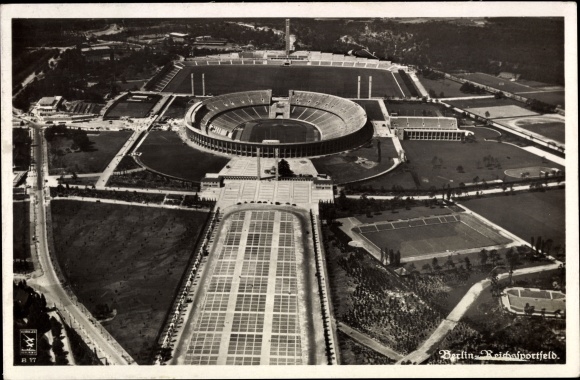 PC Berlin Charlottenburg Westend, Reichssportfeld, aerial photo