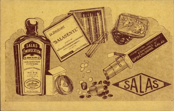 Ansichtkaart Parijs XV, Societe Alsacienne de Laboratoires