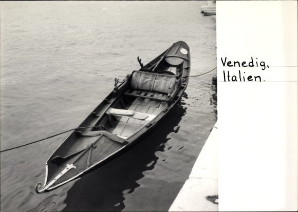 foto Venezia Venetië Veneto, Gondel op het water