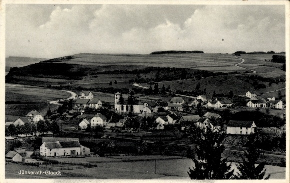 Postcard Glaadt Jünkerath in the Eifel Rhineland Palatinate, Panorama