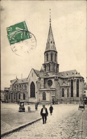 Ak Rueil Malmaison Hauts de Seine, Kirche