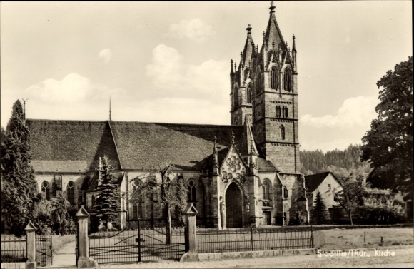 Ak Stadtilm in Thüringen, Kirche
