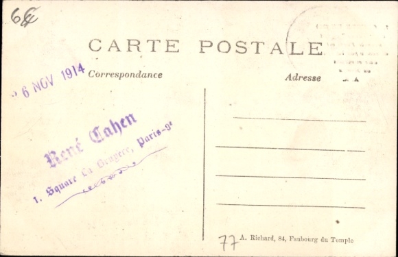 Ak Meaux Seine-et-Marne, Von den Alliierten Abgeschossene Taube, I WK