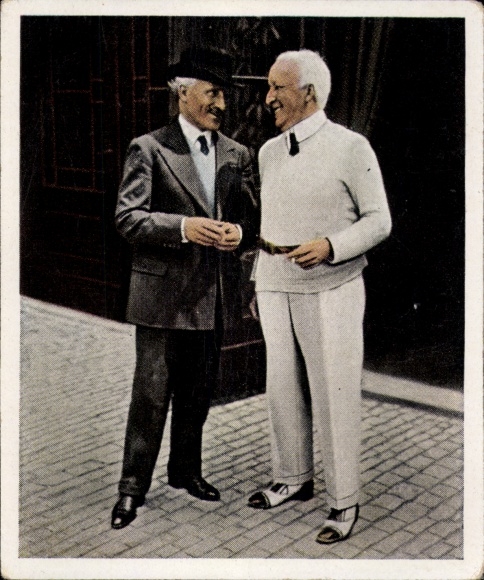 Collector's picture The post-war period No. 152 Aug. 1930 Siegfried Wagner, conductor Toscanini, Festival Hall