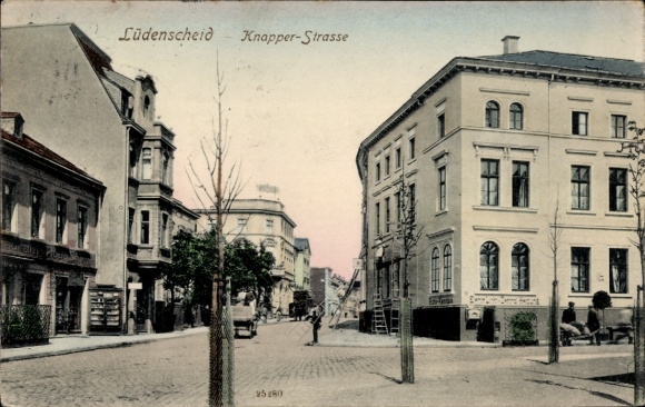 Ak Lüdenscheid im Märkischen Kreis, Knapper-Straße