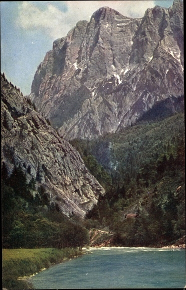 Pocztówka Gesäuse Styria, Planspitze