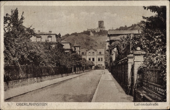 KP Oberlahnstein Lahnstein Rhein Lahn dzielnica, Lahneckstrasse
