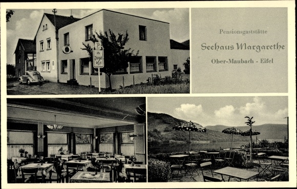 Ak Ober Maubach Kreuzau in de Eifel, Seehaus Margarethe