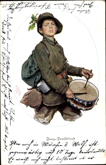 Artist PC Young Germany, Youth Welfare, Drummers, Bavarian. State Committee for Volunteers Nursing