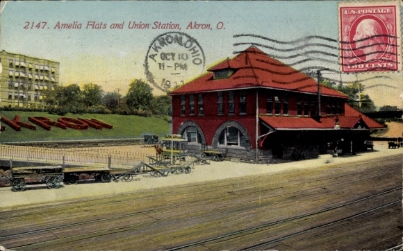 Akron Ohio VS, Amelia Flats, Union Station