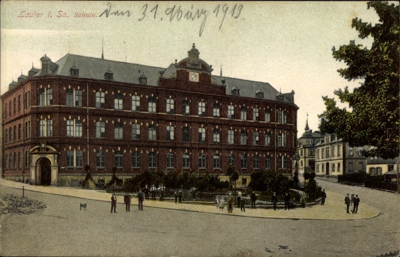 PC Lauter Bernsbach in the Erzgebirge of Saxony, school