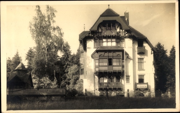 Photo Postcard Hartha Hintergersdorf Tharandt in the Ore Mountains, FDGB convalescent home