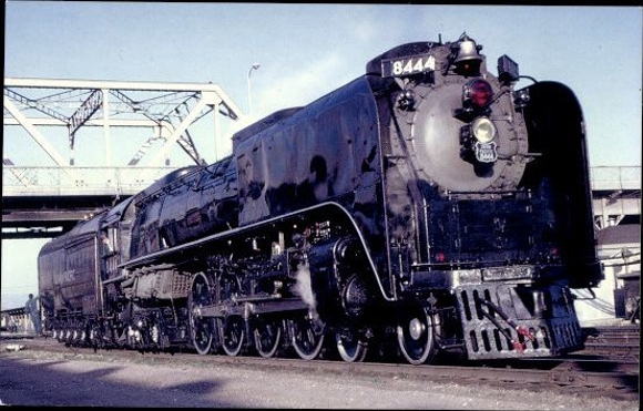 10 old Postcard various locomotives
