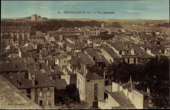 PC Perpignan Pyrénées Orientales, general view