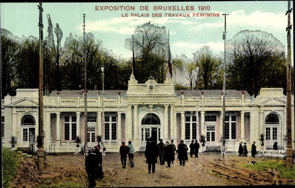 KP Bruxelles Bruksela, Wystawa 1910, Le Palais des Travaux Féminins