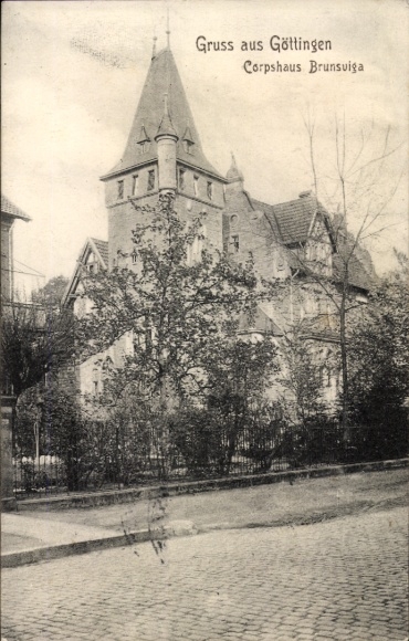 Studentika Ak Göttingen, Corps Brunsviga, Corpshaus