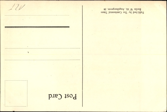 Ak United States Mails, Under Singular Management, British Mail Robber, The Continental Times